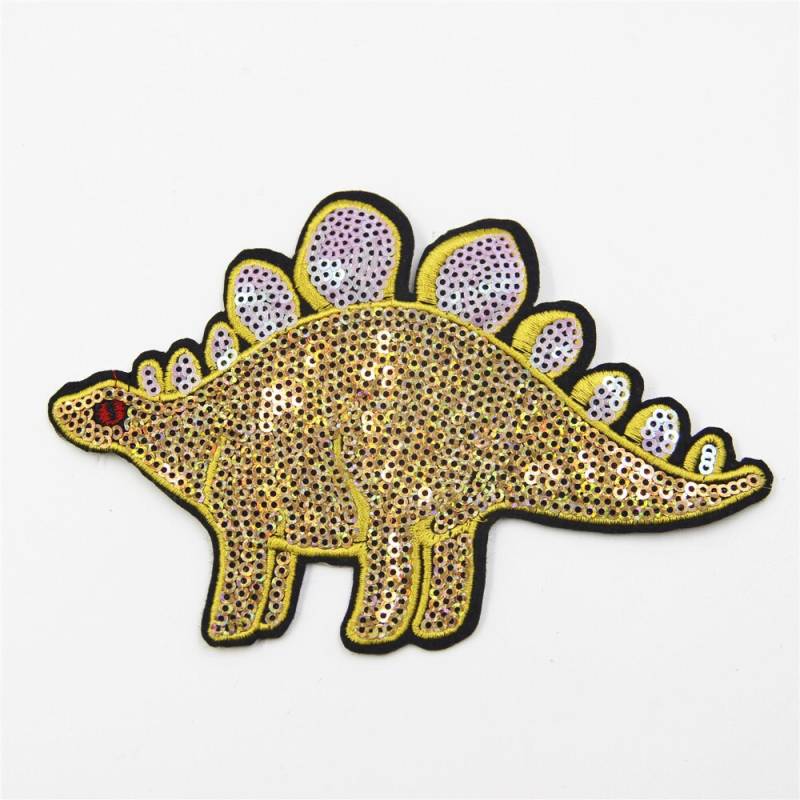 Pailletten Dino Patch Gestickte Applikation von EsonfashionI