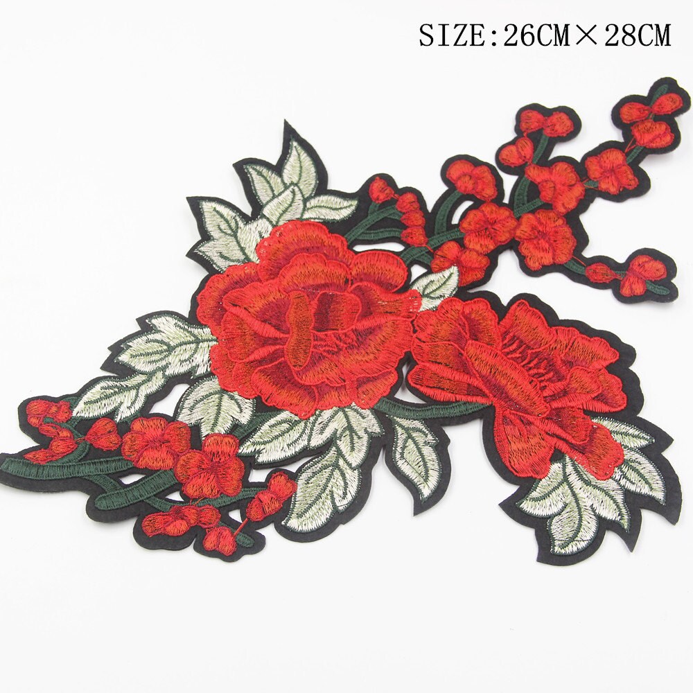 Rose Aufnäher Nähen Applikation von EsonfashionI