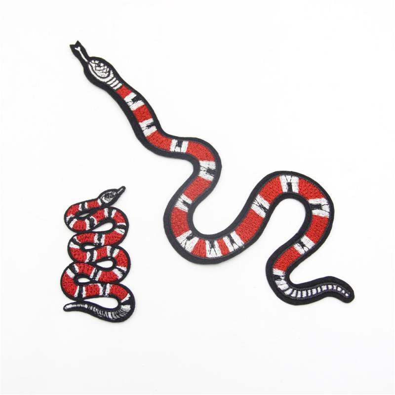 Schlange Embroidery Patch Set Aufbügler Zum Aufbügeln von EsonfashionI