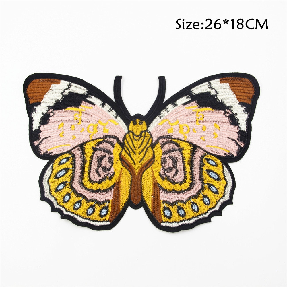 Schmetterling Patch, Schöner Gestickt Applikation Geformt Patch von EsonfashionI