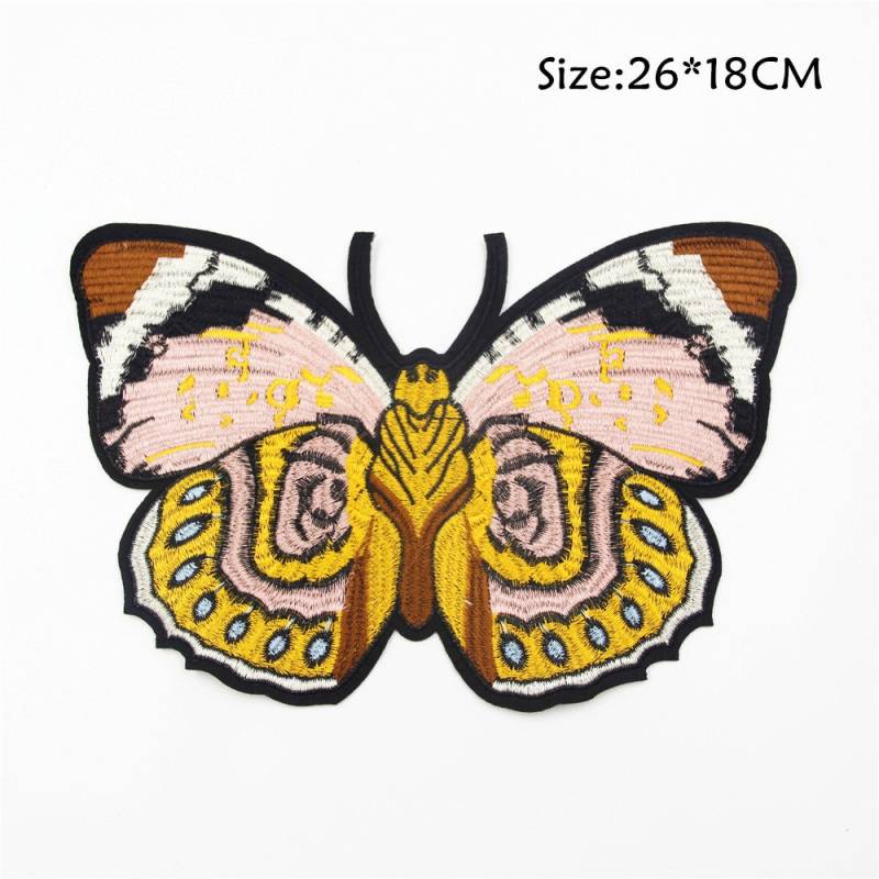 Schmetterling Patch, Schöner Gestickt Applikation Geformt Patch von EsonfashionI