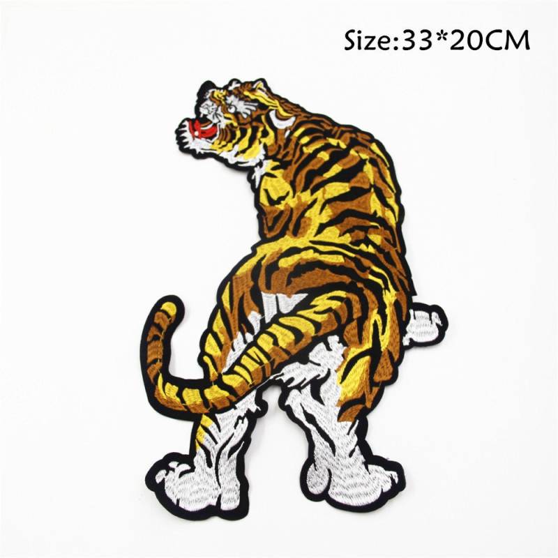 Tiger Gestickt Applikation Patch Kleidung Dekoration von EsonfashionI