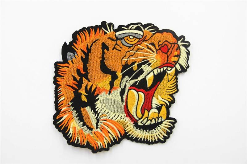 Tiger Gestickt Applikation Patch Kleidung Dekoration von EsonfashionI