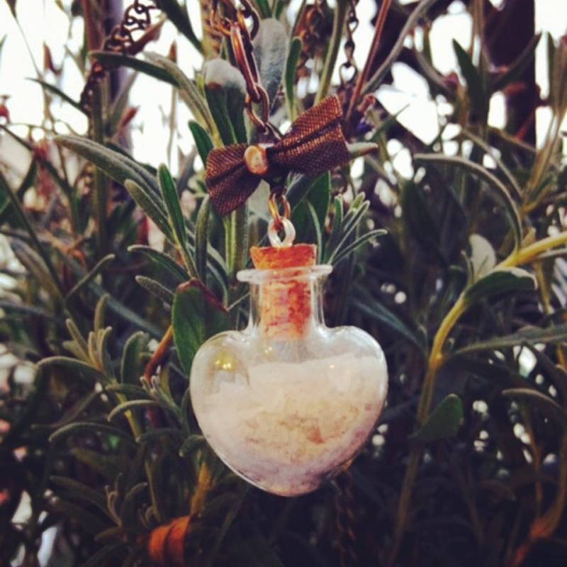 Natur-Quarz-Herz-Anhänger Natur-Quarz-Herz-Anhänger von Esotegeek