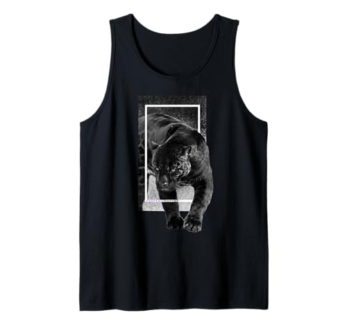 Black Panther Geometrisch Tank Top von Esoteric Empyre