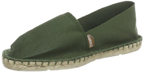 Espadrij L'Originale Classic Olive dunkelgrün grün Damen Espadrilles Sommerschuhe Leinen (36) von Espadrij