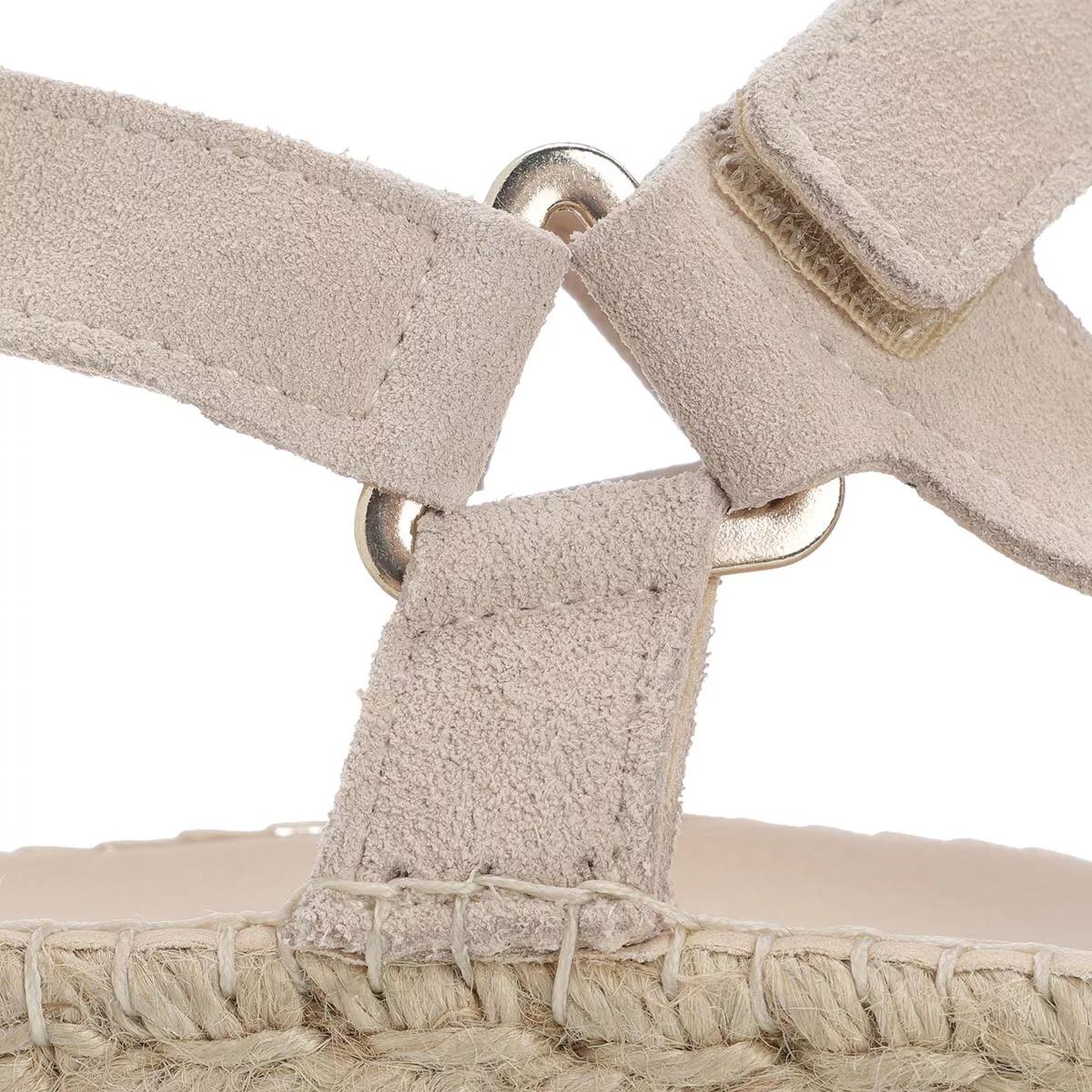 Espadrij l’originale Espadrilles - Verdon Velour - Gr. 36 (EU) - in Beige - für Damen von Espadrij l’originale