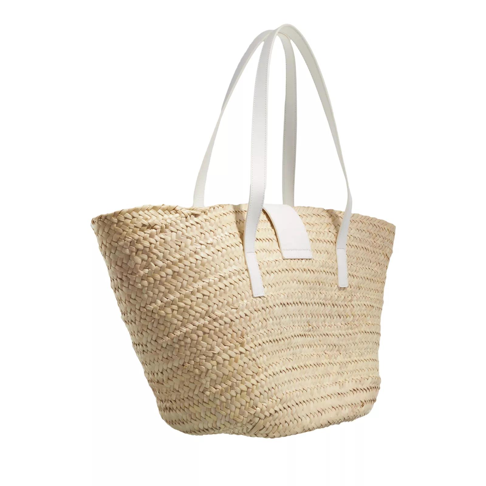 Espadrij l’originale Shopper - Palm Basket Luxe Buckle - Gr. unisize - in Beige - für Damen von Espadrij l’originale