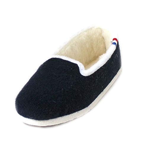 Espadrij Chalet Traditional Elle Women Marine/Nature, Größe:41 von Espadrij