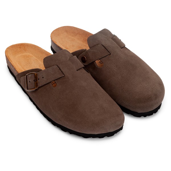 Espadrij - Cloq Velour - Sandalen Gr 43 braun von Espadrij