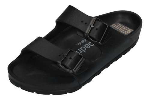 Espadrij L'ORIGINALE Damen Pantolette - AMI POOL - noir, Größe:42 EU von Espadrij