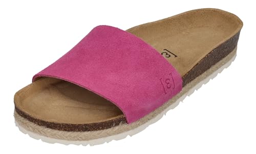 Espadrij L'ORIGINALE Pantolette - COPINE VELOUR - pink, Größe:39 EU von Espadrij