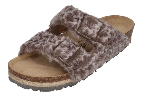 Espadrij L'ORIGINALE Pantoletten AMI COZY LEO lavande, Größe:37 EU von Espadrij