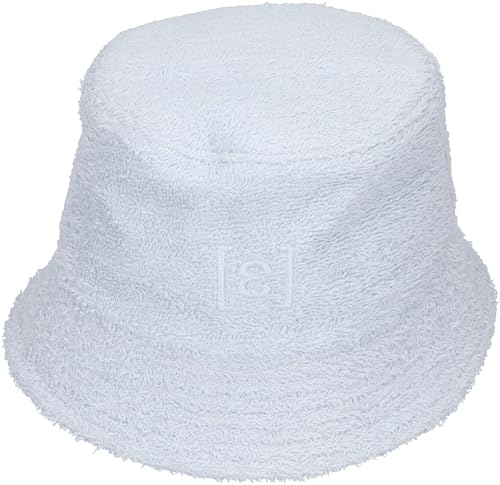 Espadrij L'Originale Hut Bucket HAT FROTTÉE 90 - bleu Clair, Größe:L/XL von Espadrij