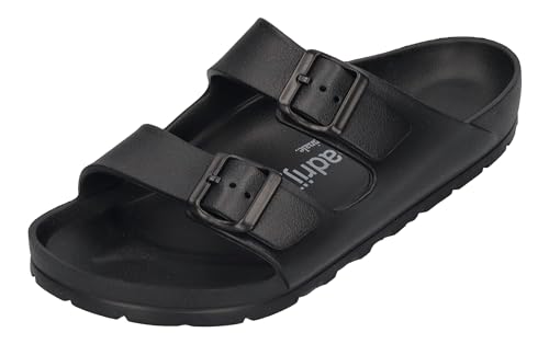 Espadrij L'Originale Pantolette - AMI Pool Men - Noir, Größe:45 EU von Espadrij