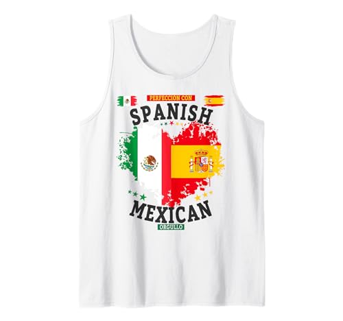 Spanische mexikanische Wurzeln, Outfit-Idee für Frauen und España-Flagge Tank Top Spanische mexikanische Wurzeln, Outfit-Idee für Frauen und España-Flagge Tank Top von España Mexicano Hispanic Heritage Month Kids Ideas