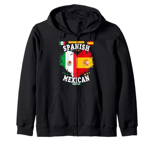 Spanische mexikanische Wurzel-Outfit-Idee für Kinder und España-Flagge Kapuzenjacke Spanische mexikanische Wurzel-Outfit-Idee für Kinder und España-Flagge Kapuzenjacke von España Mexicano Hispanic Heritage Month Women Idea