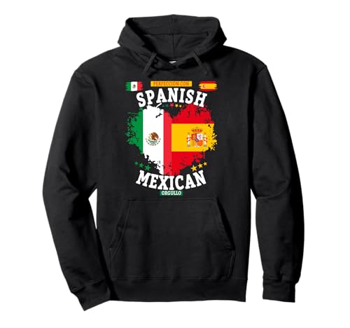 Spanische mexikanische Wurzel-Outfit-Idee für Kinder und España-Flagge Pullover Hoodie Spanische mexikanische Wurzel-Outfit-Idee für Kinder und España-Flagge Pullover Hoodie von España Mexicano Hispanic Heritage Month Women Idea