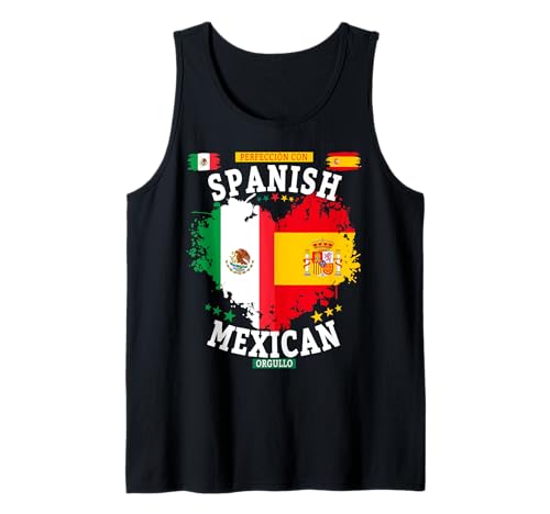Spanische mexikanische Wurzel-Outfit-Idee für Kinder und España-Flagge Tank Top Spanische mexikanische Wurzel-Outfit-Idee für Kinder und España-Flagge Tank Top von España Mexicano Hispanic Heritage Month Women Idea