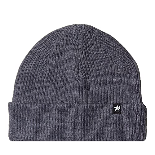 Esperando Merino Beanie, Mittelgrau Mütze Herren, Beanie Damen, 100% Merino Wolle, Zweilagige Strickmütze, Weich und Warm von Esperando