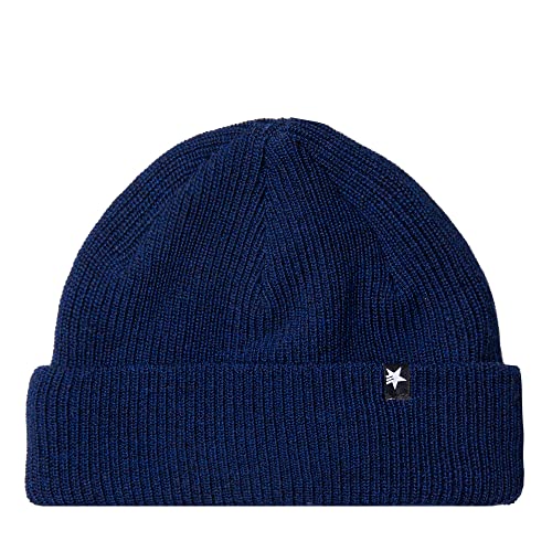 Esperando Merino Beanie, Navy, Mütze Herren, Beanie Damen, 100% Merino Wolle, Zweilagige Strickmütze, Weich und Warm von Esperando