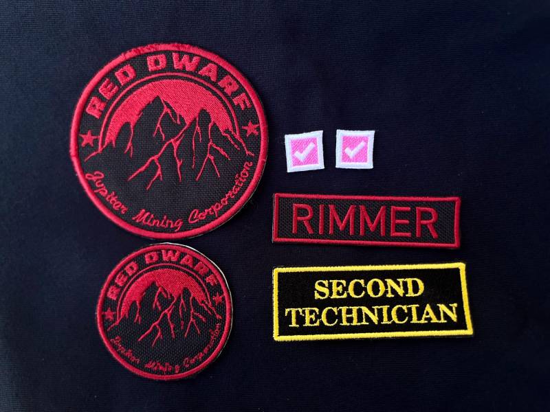Arnold J. Rimmer Patches | 6 Stück Red Dwarf Arnold J. Rimmer Patches | 6 Stück Red Dwarf von EsperantaDragon