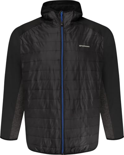 Espionage Herren Performance Jacke LW155 in Schwarz, 2XL-8XL, Schwarz , 3XL von Espionage