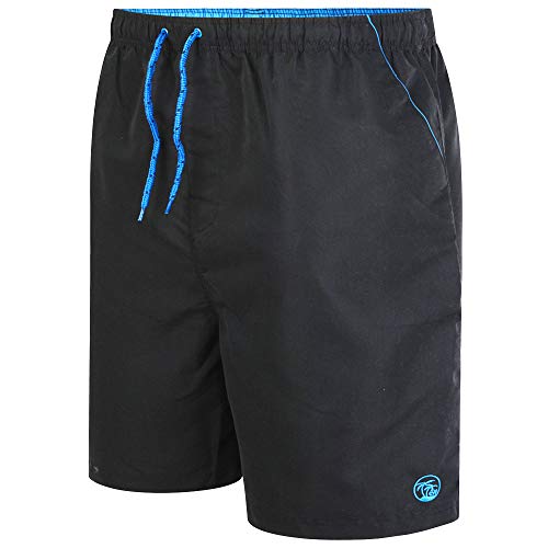 Herren Badehose Badeshorts Schwimmhose Beachshorts Schwimmshort Große Größen XXL 3XL 4XL 5XL 6XL 7XL > 60 62 64 66 68 70 72 74 76 78 > Übergrößen Big Size Spezialgrößen (5XL (72/74), Schwarz) von Espionage
