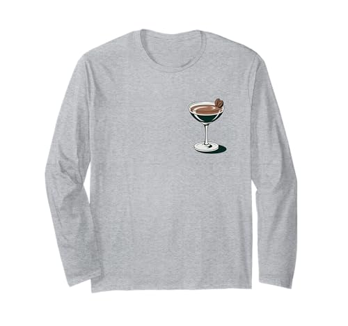 Espresso Martini Cocktail Club Trinken Frauen Langarmshirt Espresso Martini Cocktail Club Trinken Frauen Langarmshirt von Espresso Martini Lovers Social Club Apparel Co.