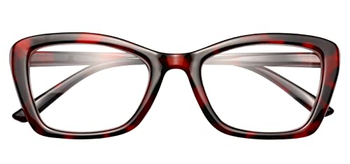 Espressoocchiali Damen Lady Lesebrille, Schildkröte-rot, M von Espressoocchiali