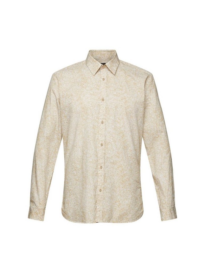 Esprit Collection Businesshemd Gemustertes Hemd, 100 % Baumwolle von Esprit Collection