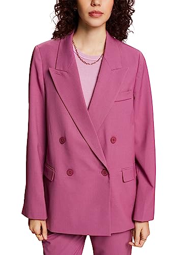 ESPRIT Damen 053EO1G305 Blazer, 506/VIOLET 2, 38 ESPRIT Damen 053EO1G305 Blazer, 506/VIOLET 2, 38 von ESPRIT