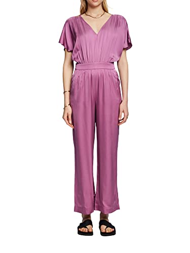 ESPRIT Damen 043EO1L306 Overalls, 506/VIOLET 2, 36 von ESPRIT