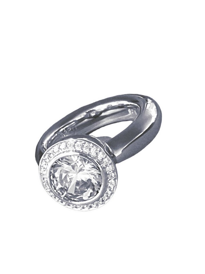 Esprit Collection Fingerring Silber Zirkonia Gr. 56 - ELRG92051A180 Esprit Collection Fingerring Silber Zirkonia Gr. 56 - ELRG92051A180 von Esprit Collection
