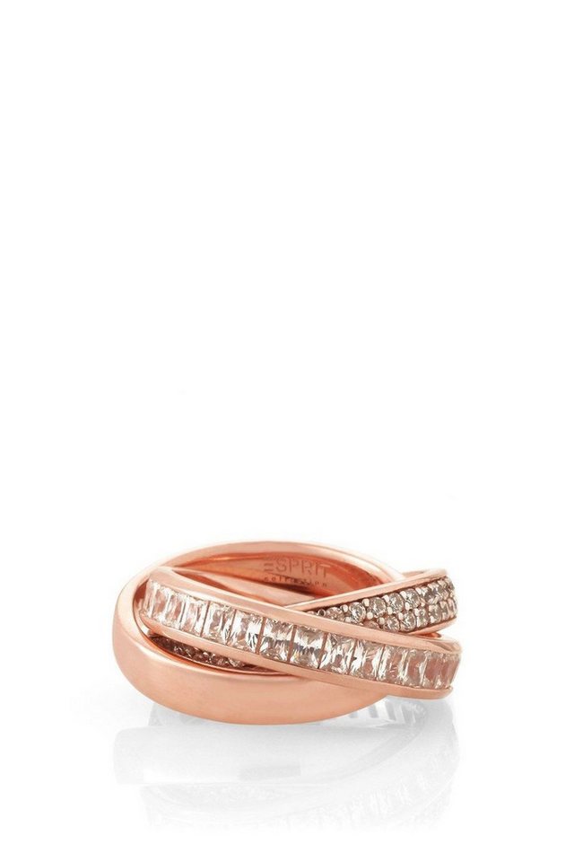 Esprit Collection Fingerring Tridelia Rose ELRG92258B180 Esprit Collection Fingerring Tridelia Rose ELRG92258B180 von Esprit Collection