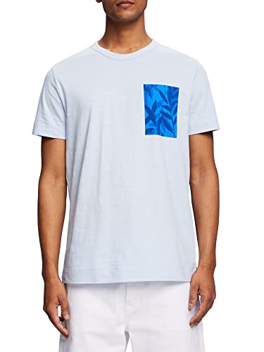 ESPRIT Herren 053EO2K304 T-Shirt, 435/PASTEL Blue, M von ESPRIT