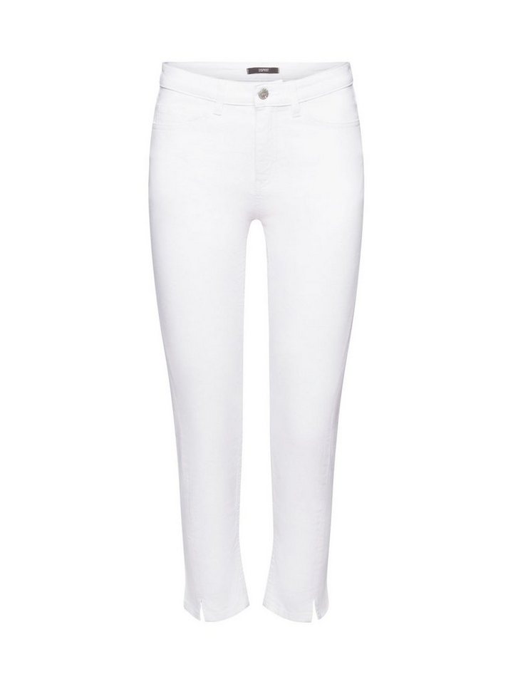 Esprit Collection Slim-fit-Jeans Verkürzte Stretch-Jeans mit Saumschlitzen von Esprit Collection