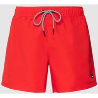 Esprit Badehose mit elastischem Bund Modell 'JONES BAY' in Rot, Größe M von Esprit