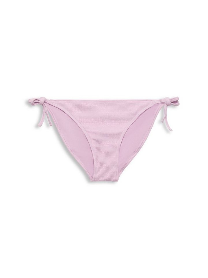 Esprit Bikini-Hose Strukturierte Bikinihose zum Binden von Esprit