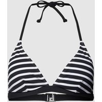 Esprit Bikini-Hose mit Streifenmuster Modell 'RCS mini brief' in Black, Größe 36B von Esprit