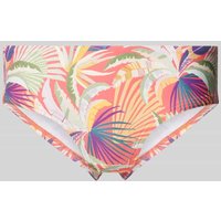 Esprit Bikini-Hose mit floralem Muster Modell 'PALM BEACH' in Koralle, Größe 40 von Esprit