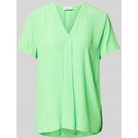 Esprit Bluse mit Allover-Muster in Neon Gruen, Größe L von Esprit