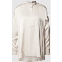 Esprit Bluse mit Stehkragen in Beige, Größe M von Esprit