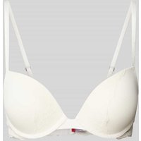 Esprit Bügel-BH mit Spitzenbesatz Modell 'CAMILA' in Offwhite, Größe 80C von Esprit