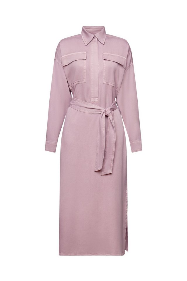 Esprit Chiffonkleid TENCEL SHIRTDRS von Esprit