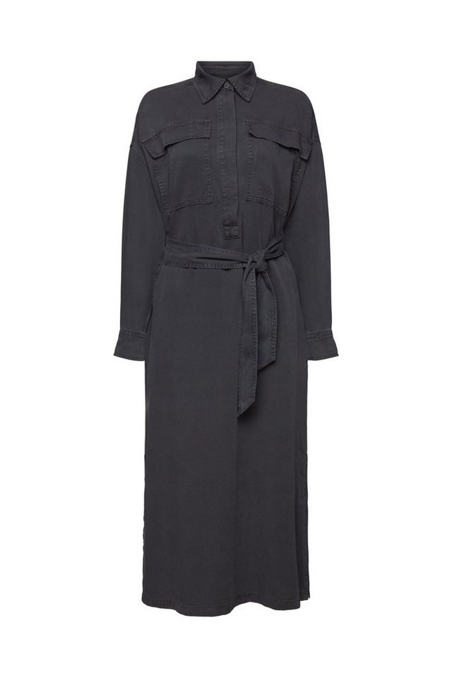 Esprit Chiffonkleid TENCEL SHIRTDRS von Esprit