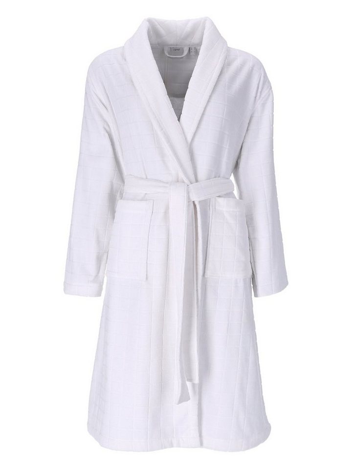 Esprit Damenbademantel Damen Bademantel Mosaic, Baumwolle, hohe Markenqualität von Esprit