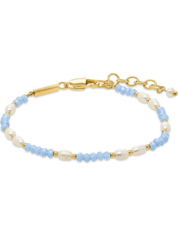 Esprit Edelstahlarmband ESPRIT Damen-Armband Edelstahl 9 Süßwasserperle, Trendig von Esprit