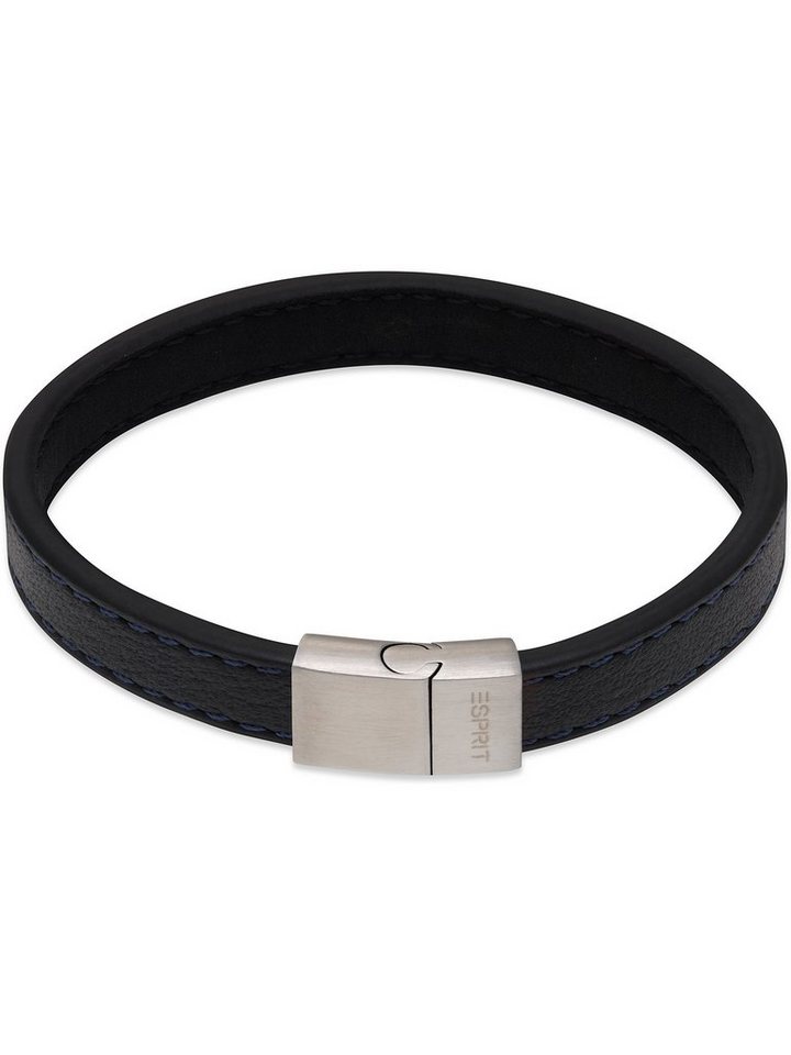 Esprit Edelstahlarmband ESPRIT Herren-Armband Edelstahl, Modern von Esprit