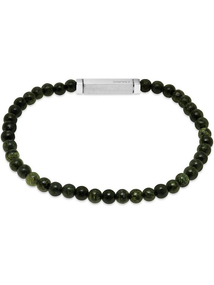 Esprit Edelstahlarmband ESPRIT Herren-Armband Edelstahl 1 Farbstein, Modern von Esprit